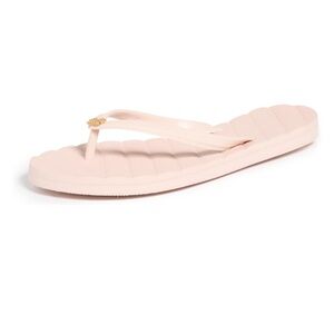 Tory Burch Women’s Kira Flip Flop in Meadowsweet/Gold/Pink
